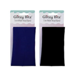 Wide Headband, 7cm - Black or Navy